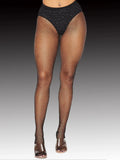 Fishnet Diamond Pantyhose for Women Sexy Fashion Shiny Net Tights Female Slim Rhinestone Mesh Spandex Stockings Tigh