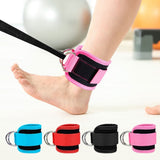 1PC Ankle Straps for Cable Machines Padded Ankle Cuffs for Leg Exercise Workouts Fully Adjustable and Breathable Ankle Cuffs