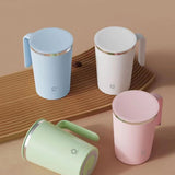 Electric Mixing Cup Stirring Coffee Automatic Mugs Lazy Rotating Magnetic for drinks