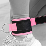 1PC Ankle Straps for Cable Machines Padded Ankle Cuffs for Leg Exercise Workouts Fully Adjustable and Breathable Ankle Cuffs