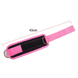 1PC Ankle Straps for Cable Machines Padded Ankle Cuffs for Leg Exercise Workouts Fully Adjustable and Breathable Ankle Cuffs