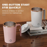 Electric Mixing Cup Stirring Coffee Automatic Mugs Lazy Rotating Magnetic for drinks